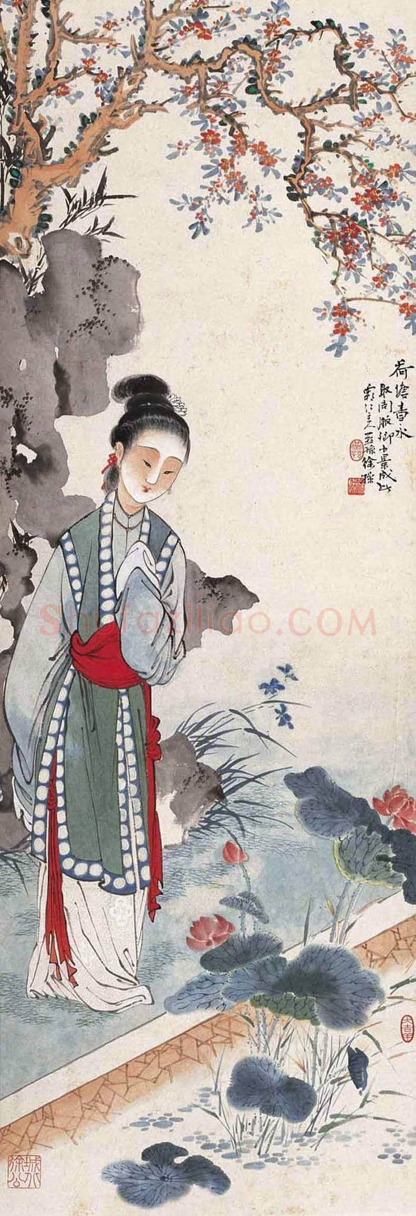 徐燕孙人物画作品欣赏 | 书画讲解