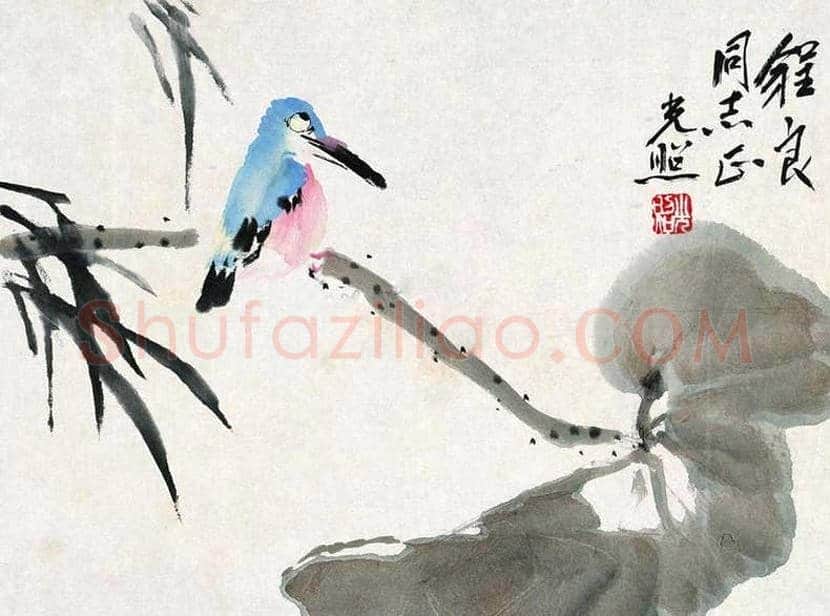 卢光照国画荷花作品欣赏 | 书画学堂