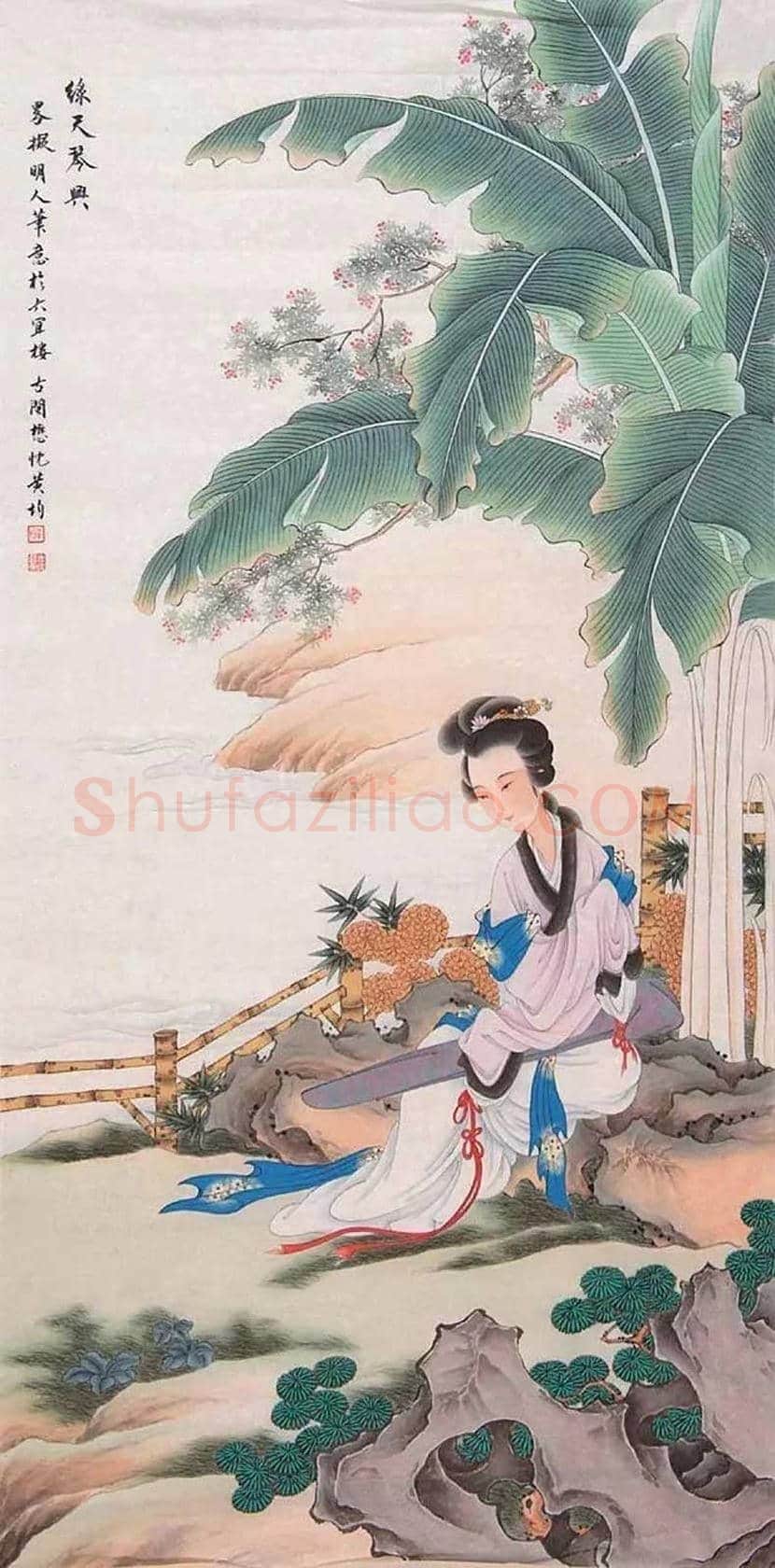 黄均工笔人物画欣赏 | 书画资料
