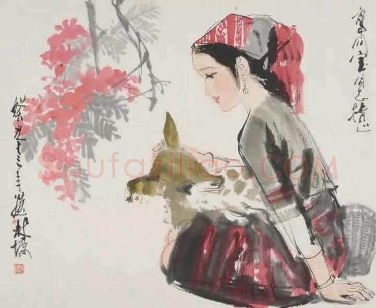 林墉精品水墨人物作品欣赏 | 书画讲解