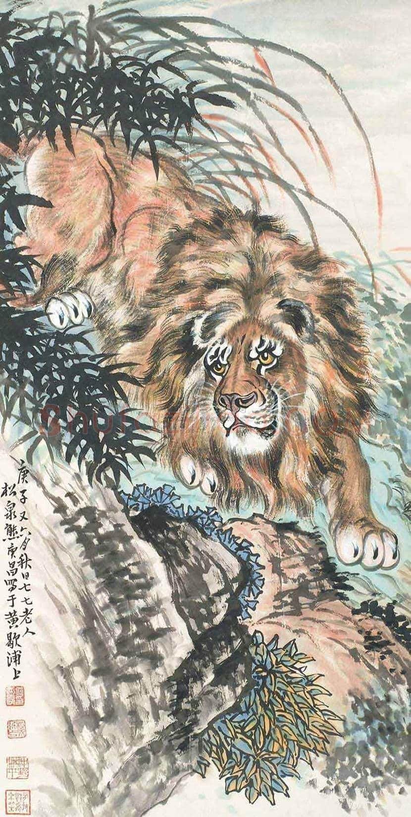 熊松泉作品欣赏 | 书画常识