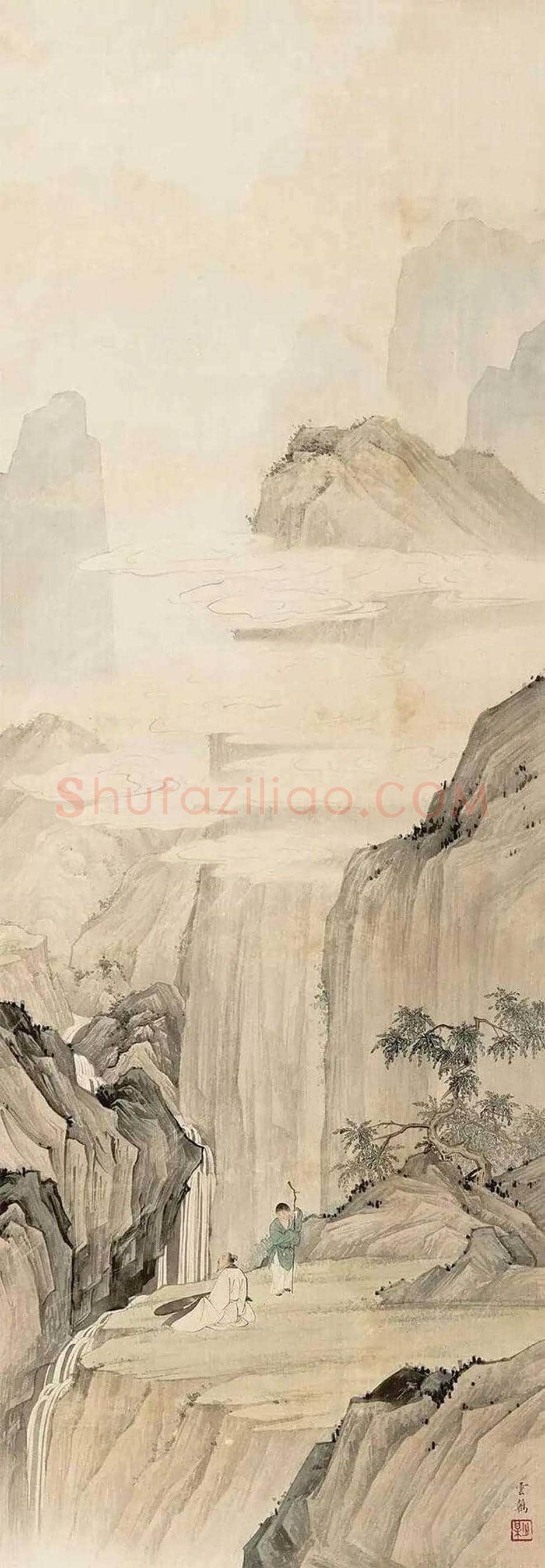 陈少梅先生的笔下四季，美到心醉！ | 书画知识