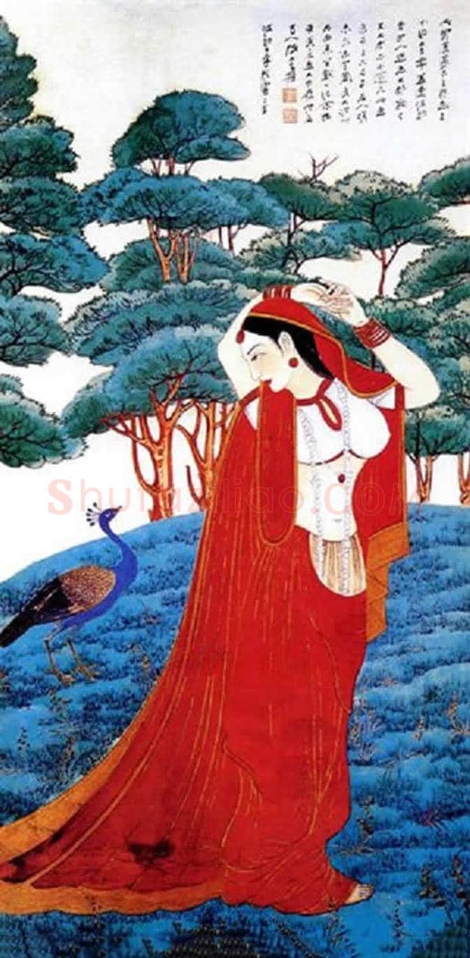 画坛巨匠张大千:创作数百幅《仕女图》 | 书画常识