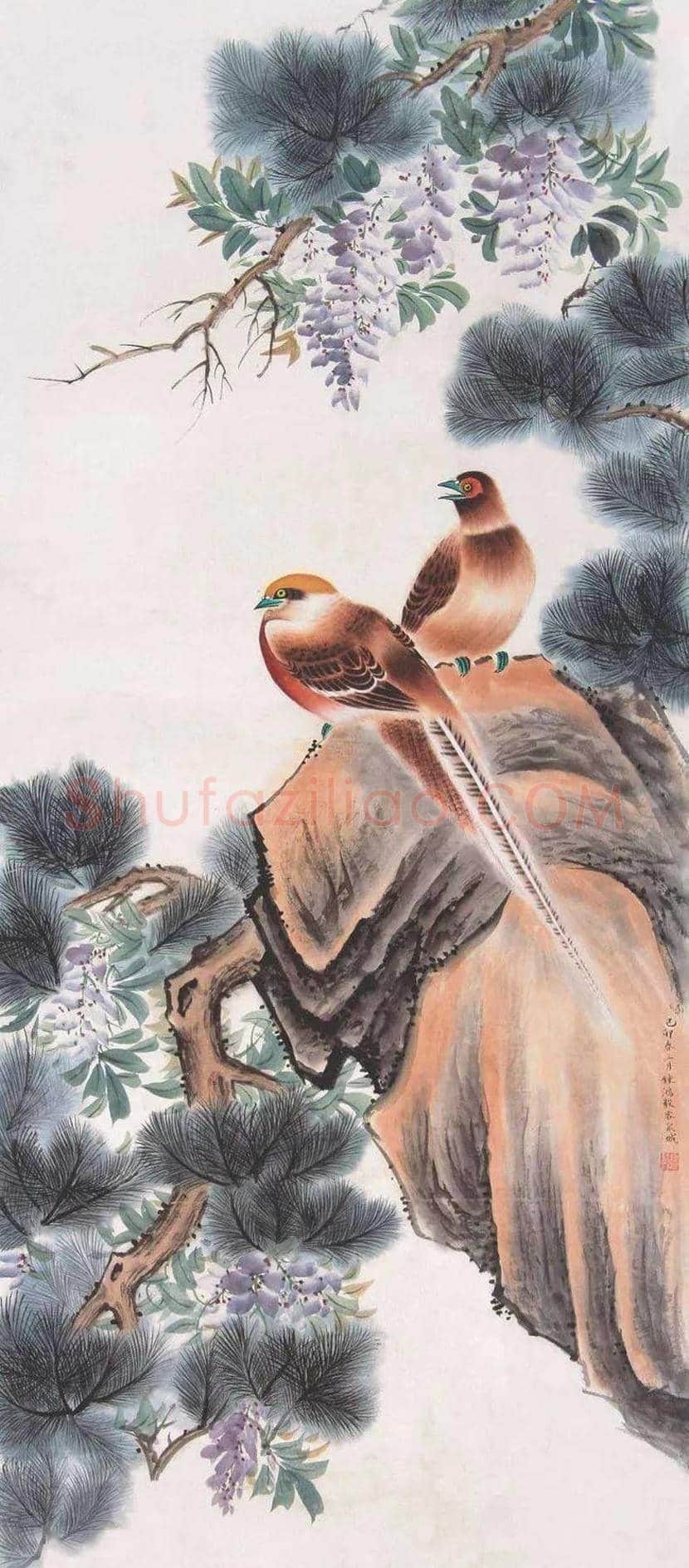 钟质夫花鸟画作品欣赏 | 书画文摘