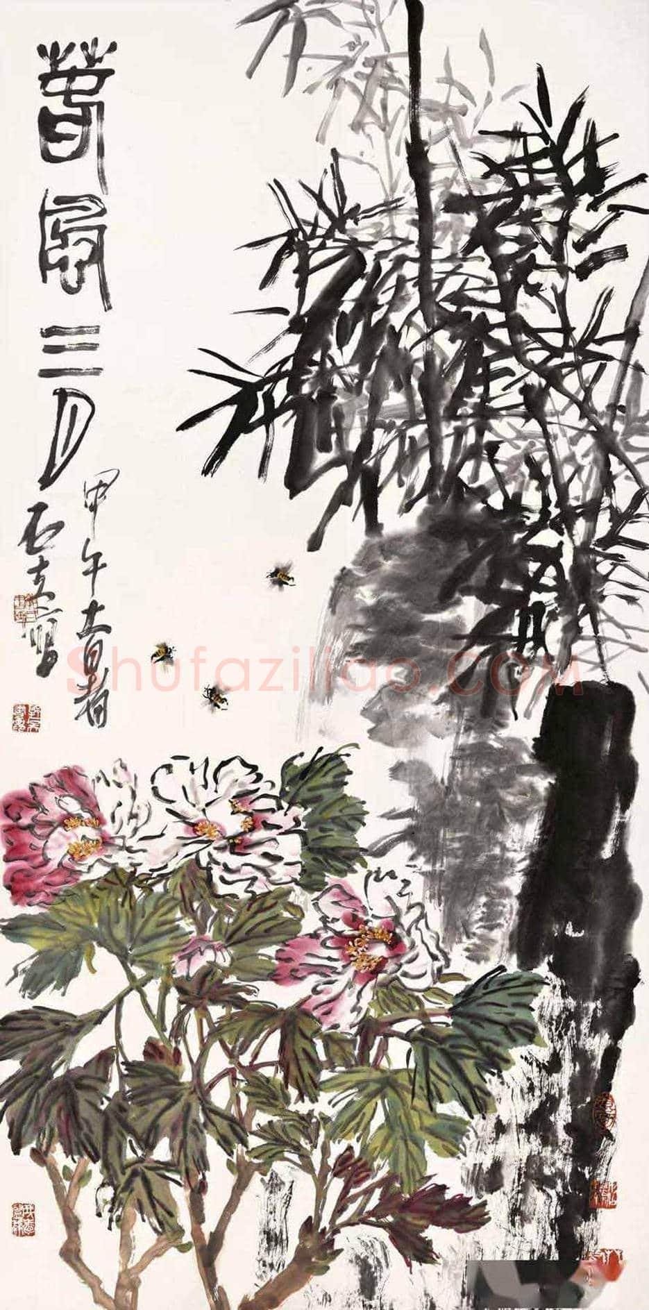 郭石夫花鸟作品欣赏 | 书画科普