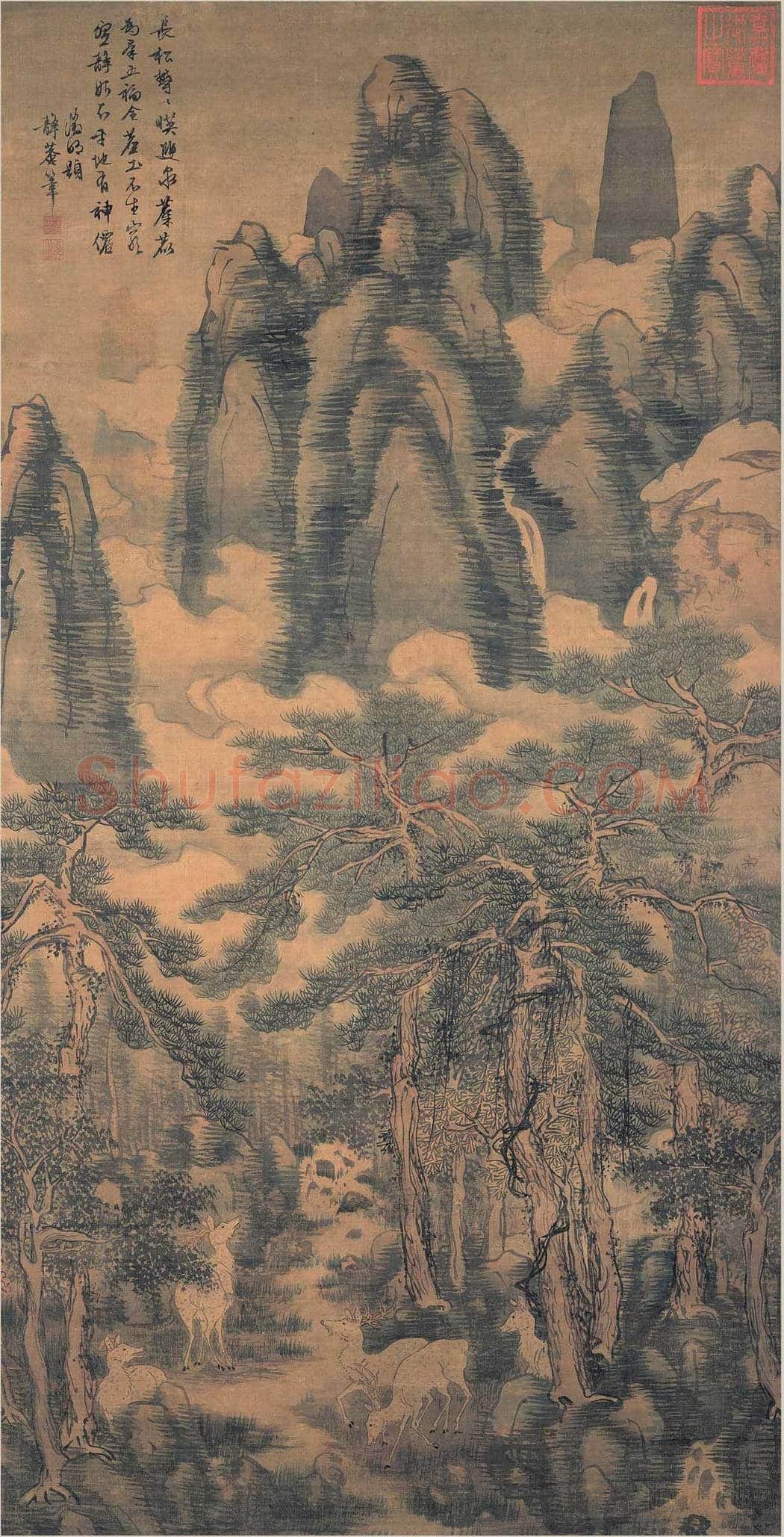 戴进作品高清大图欣赏 | 书画常识