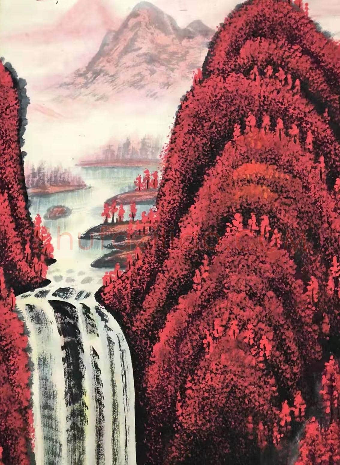 大成之作——李可染《漓江胜景图》 | 国画图片