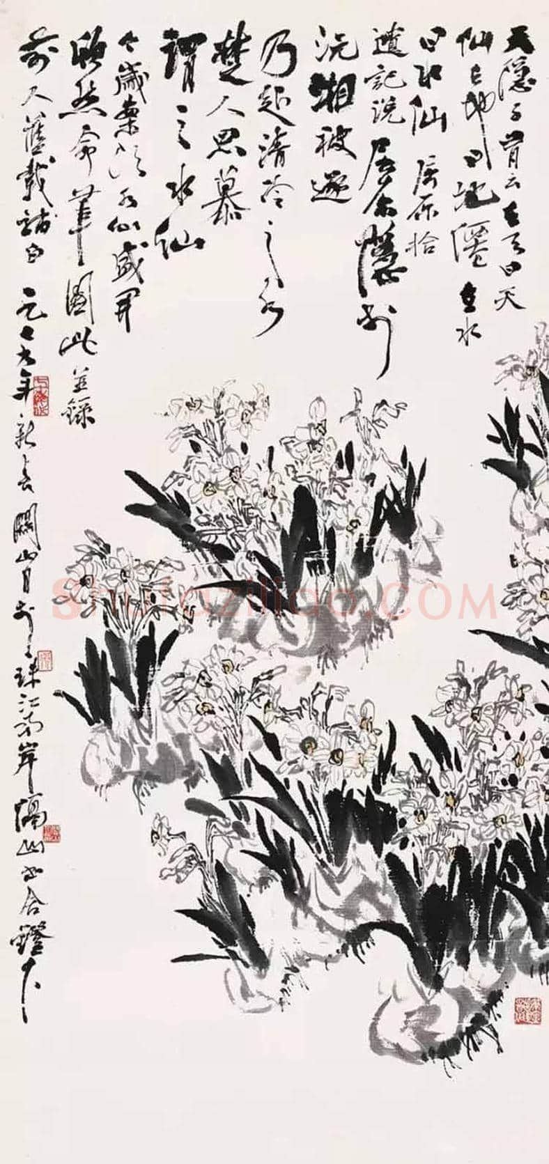 关山月花鸟画图赏 | 书画知识