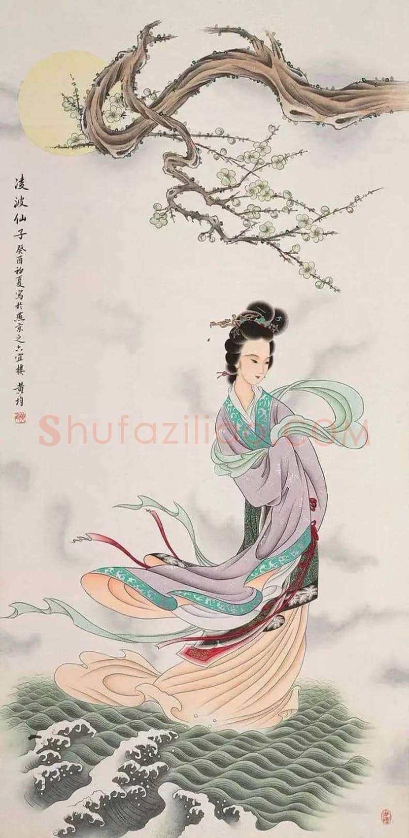 黄均工笔人物画欣赏 | 书画资料
