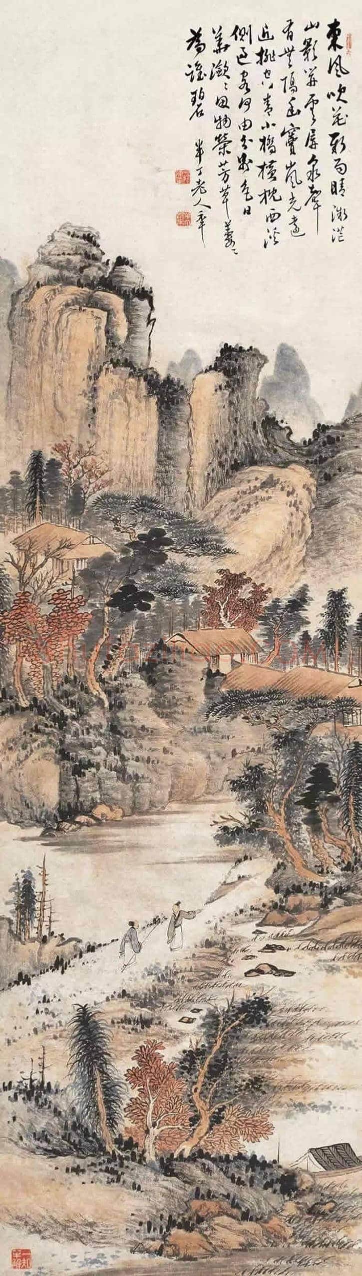 陈半丁山水画欣赏 | 书画知识