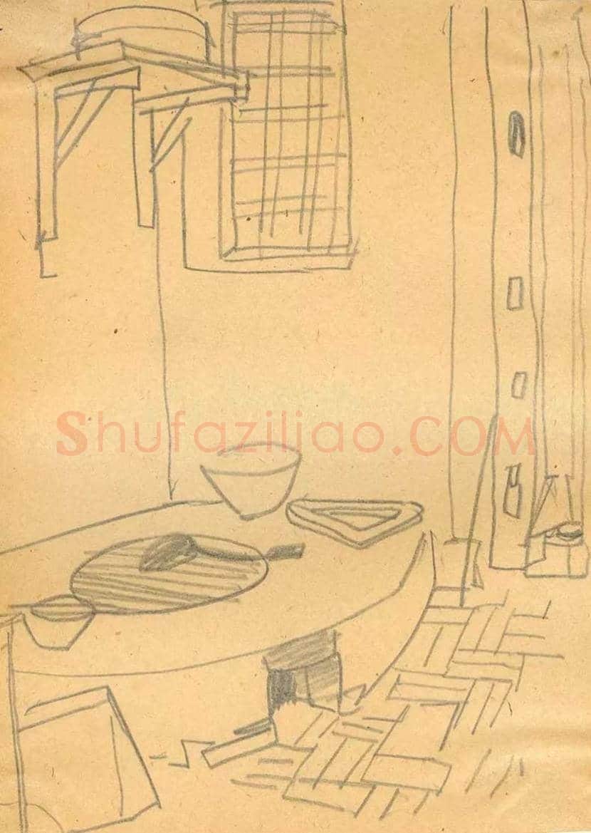 叶浅予速写欣赏 | 书画文摘