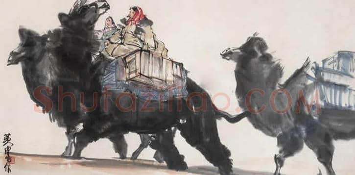 黄胄画笔下的骆驼 | 书画讲解