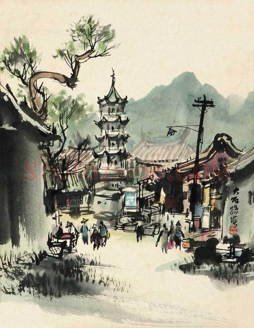 孙瑛作品欣赏 | 书画知识