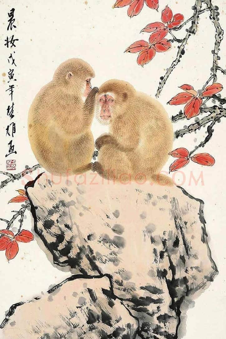 方楚雄工笔动物欣赏,很有乡土气息 | 书画资料
