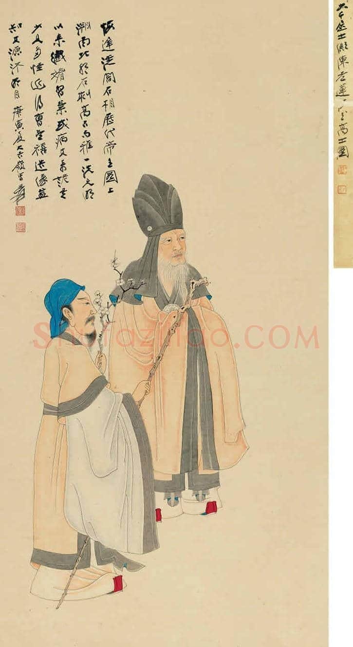 张大千高士图拍卖价格 | 书画学堂