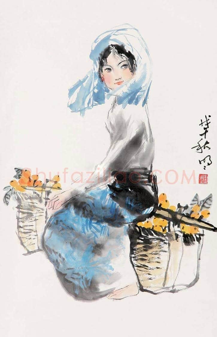 王明明人物画之时装人物少女篇 | 书画百科