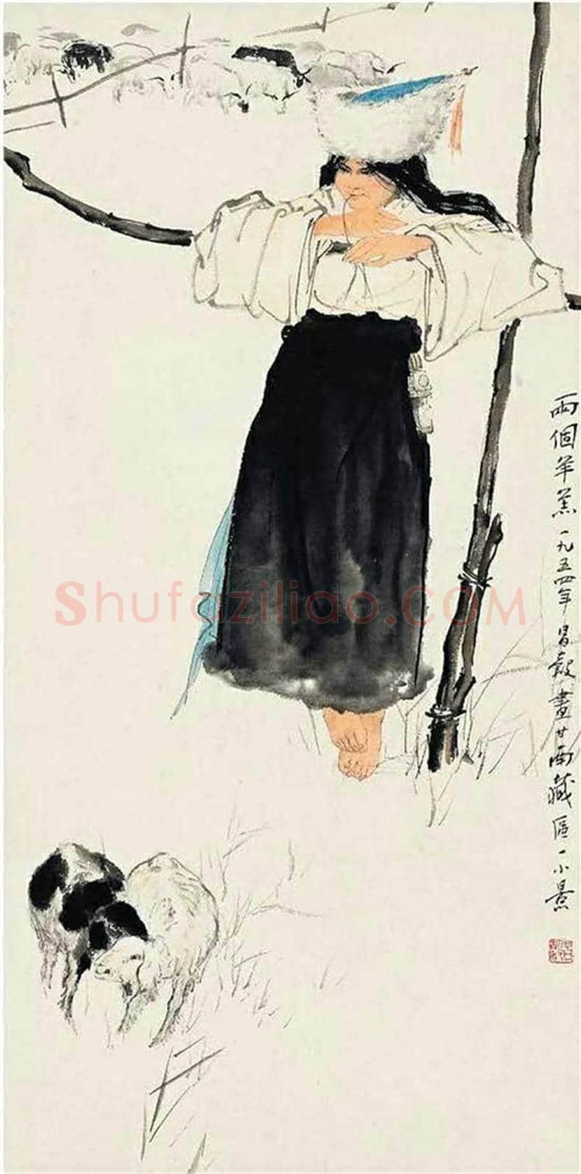 周昌谷作品欣赏 | 书画学堂