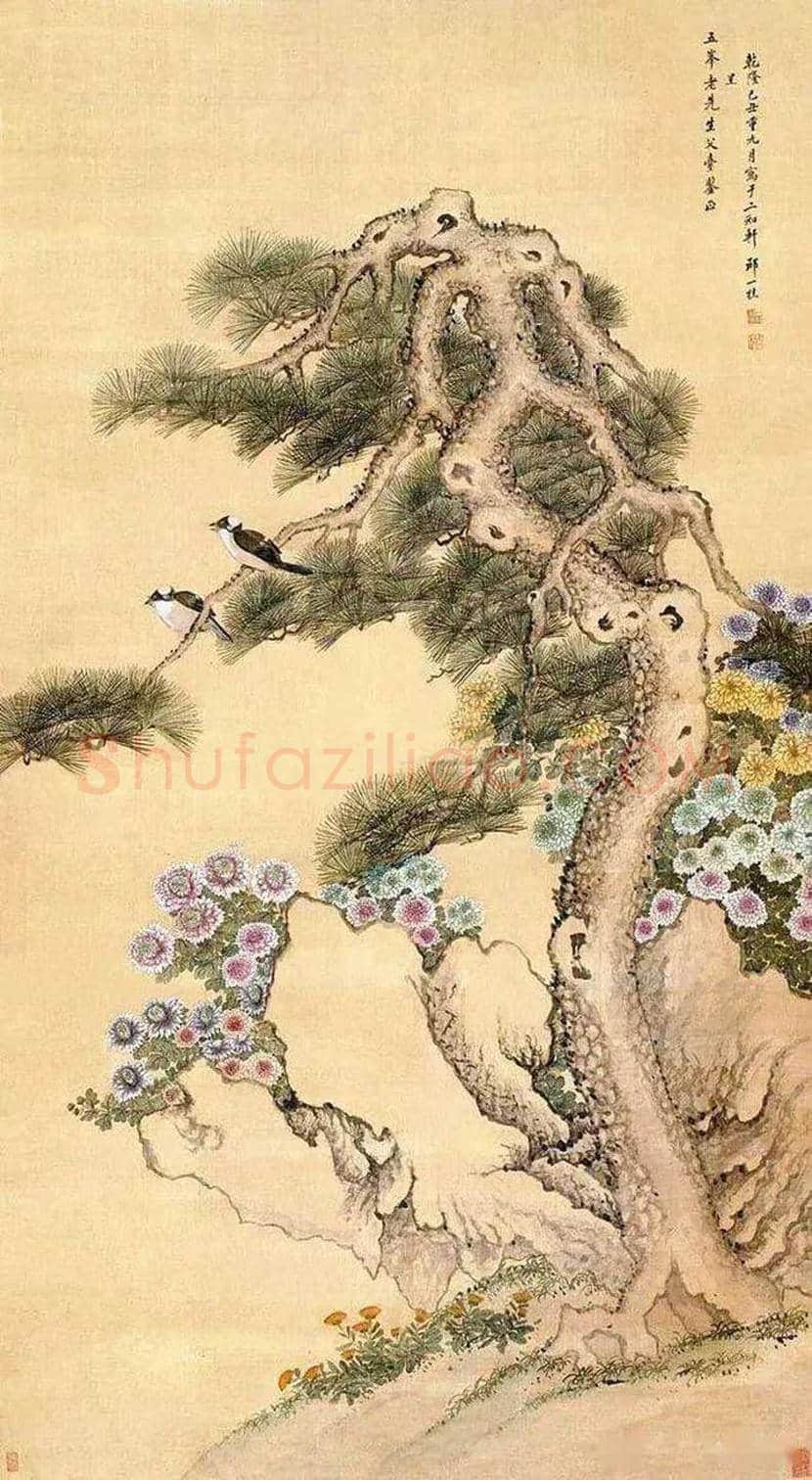 邹一桂工笔花鸟画作品欣赏 | 书画学堂