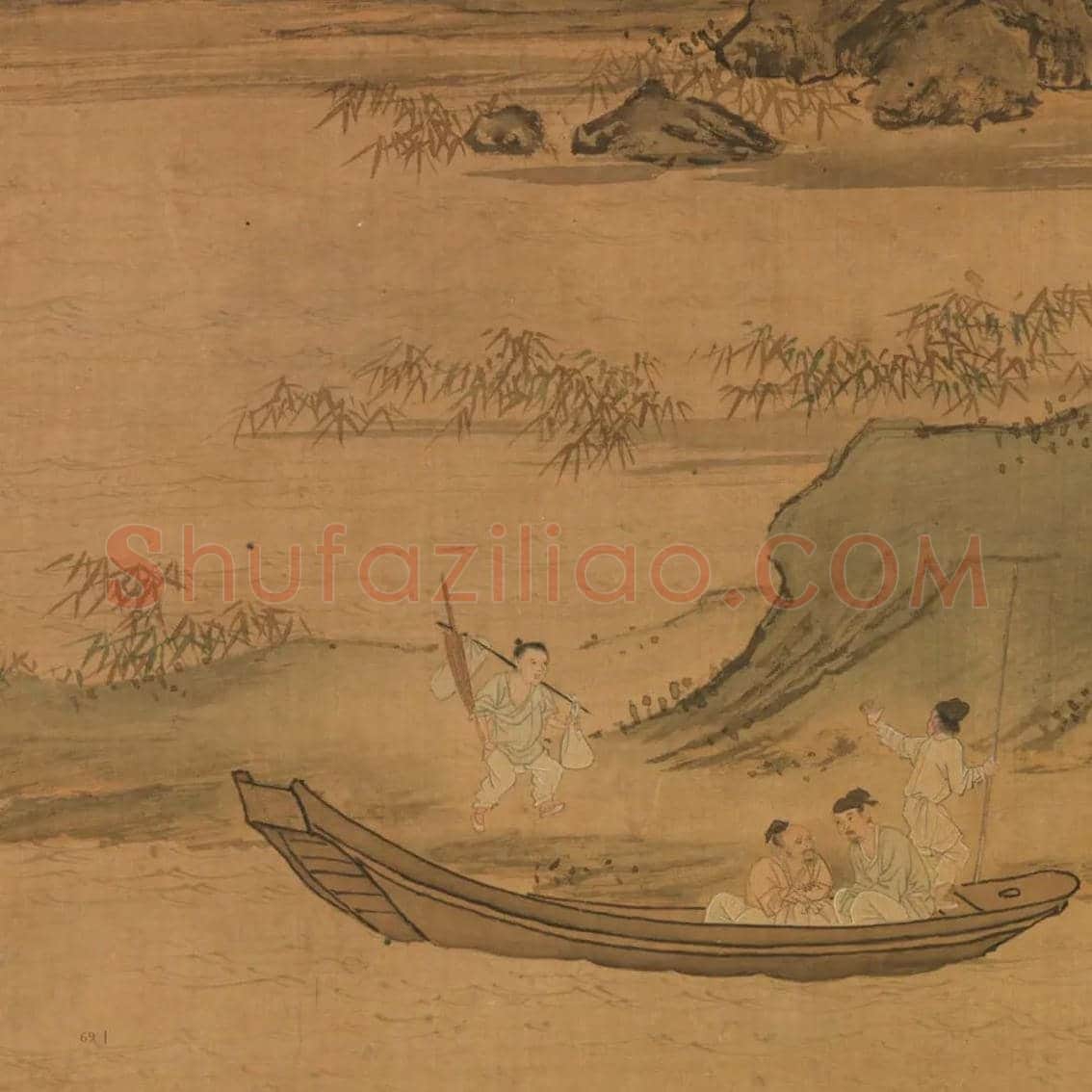 仇英·仙山与桃源 | 书画文摘