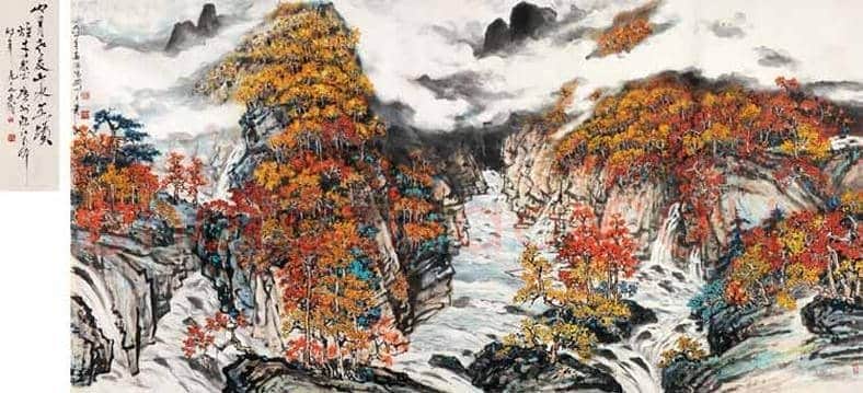 关山月作品拍卖记录丨关山月最贵作品都有哪些 | 书画学堂