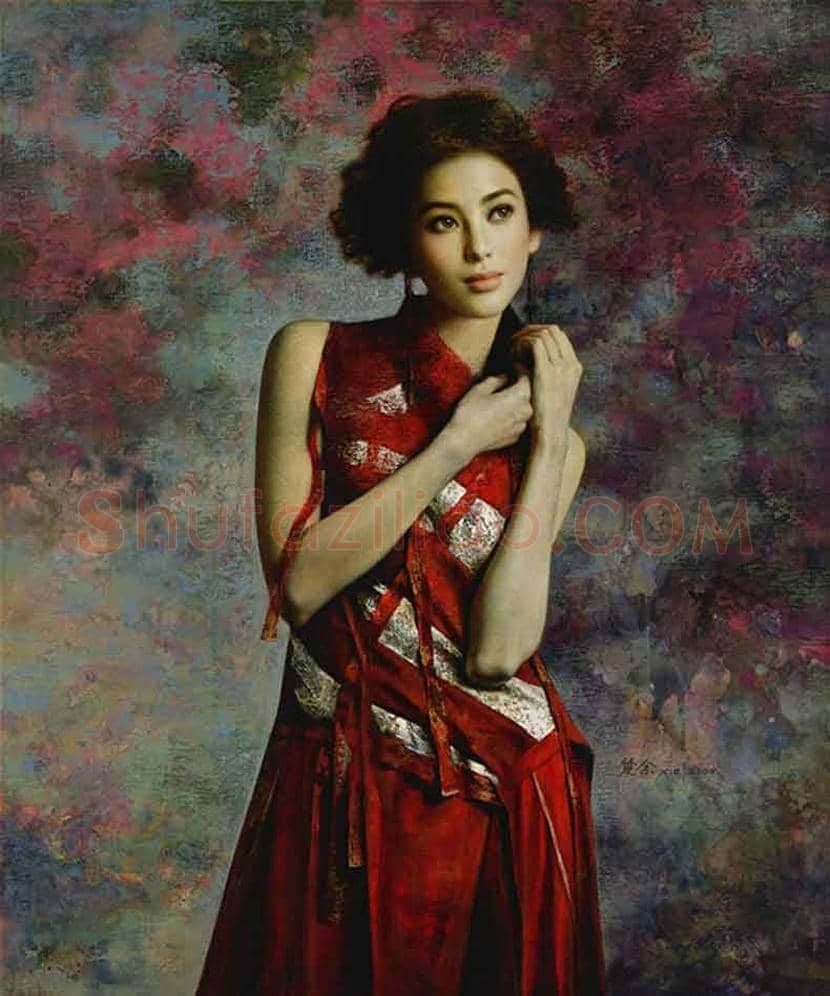 谢楚余:画中佳人 国色天香 | 书画文摘