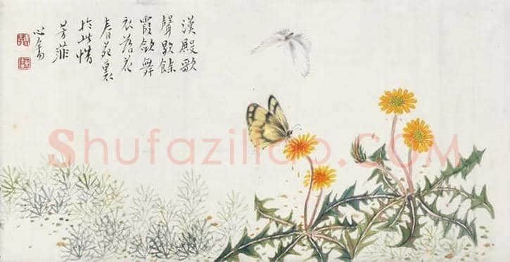 溥儒花卉作品欣赏 | 书画知识