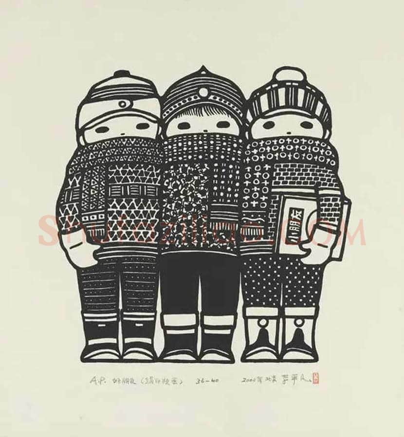李平凡版画作品欣赏 | 书画学堂