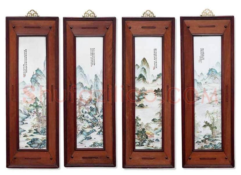 汪野亭瓷板画价格知多少? | 书画科普