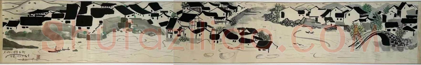 太湖之畔——吴冠中《叶荷家园》 | 国画鉴赏