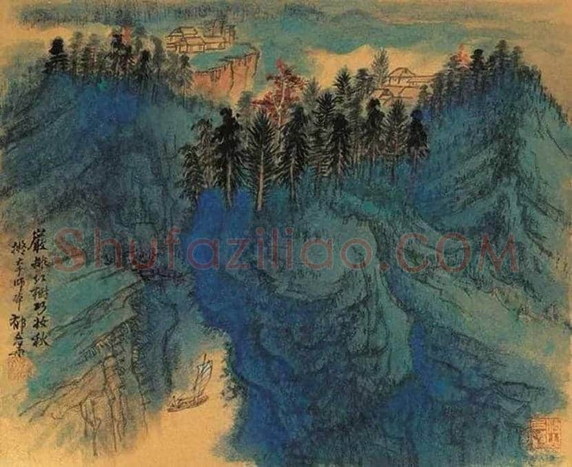 郁文华作品欣赏 | 书画资料