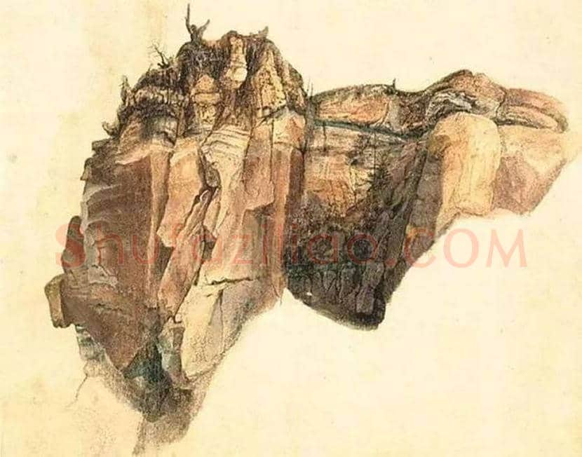 丢勒水彩画《一大块草皮》欣赏 | 书画学堂