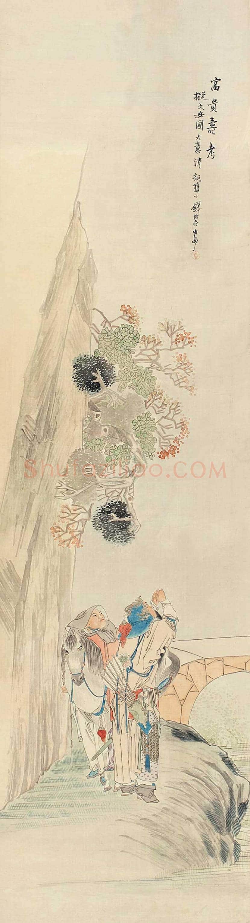 钱慧安作品欣赏 | 书画资料