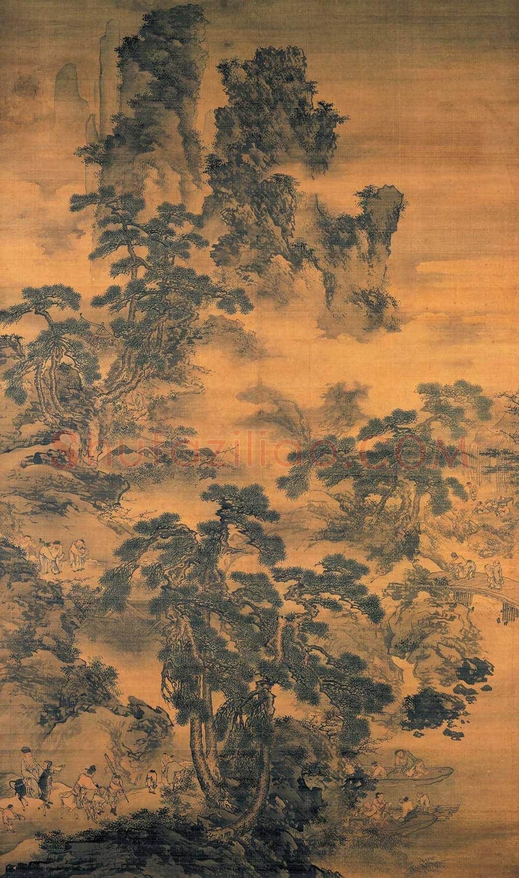 戴进作品高清大图欣赏 | 书画常识