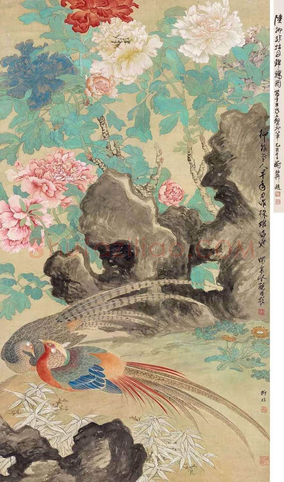陆抑非花鸟画价格纪录,最贵作品都有哪些? | 书画讲解
