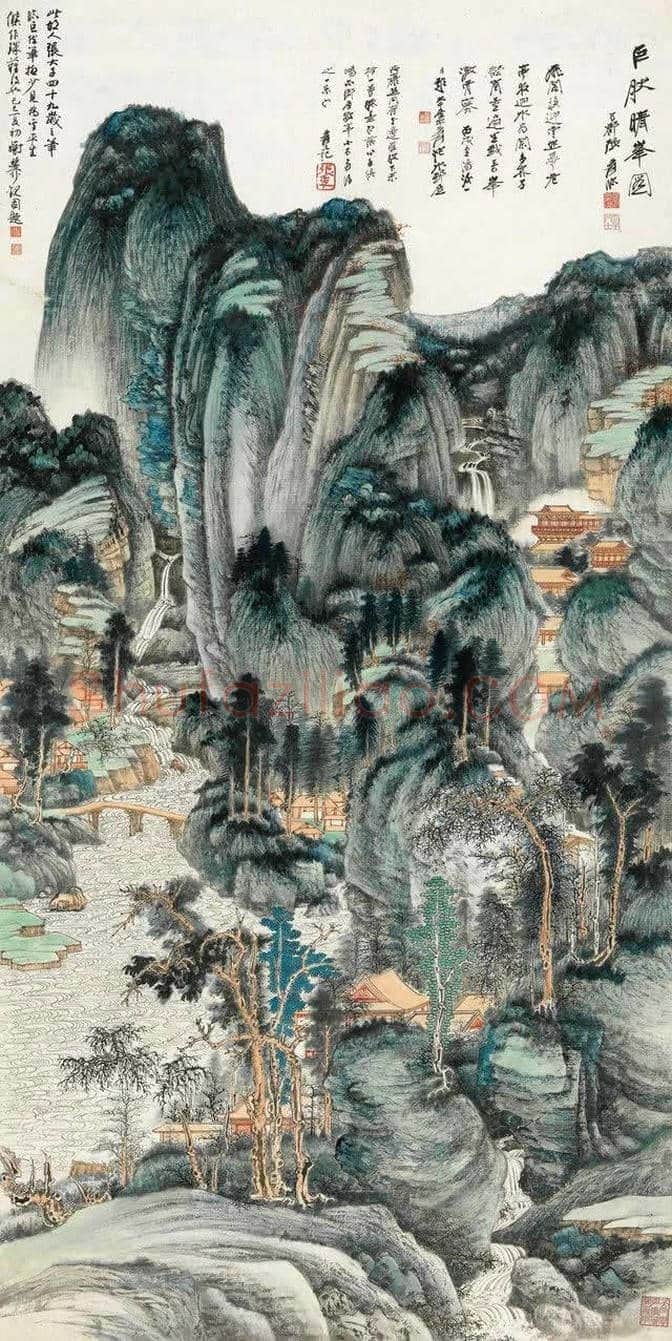 张大千亿元拍品都有哪些? | 书画资料