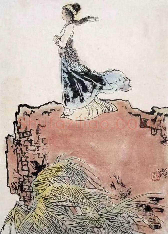 程十发最美人物画欣赏 | 书画知识