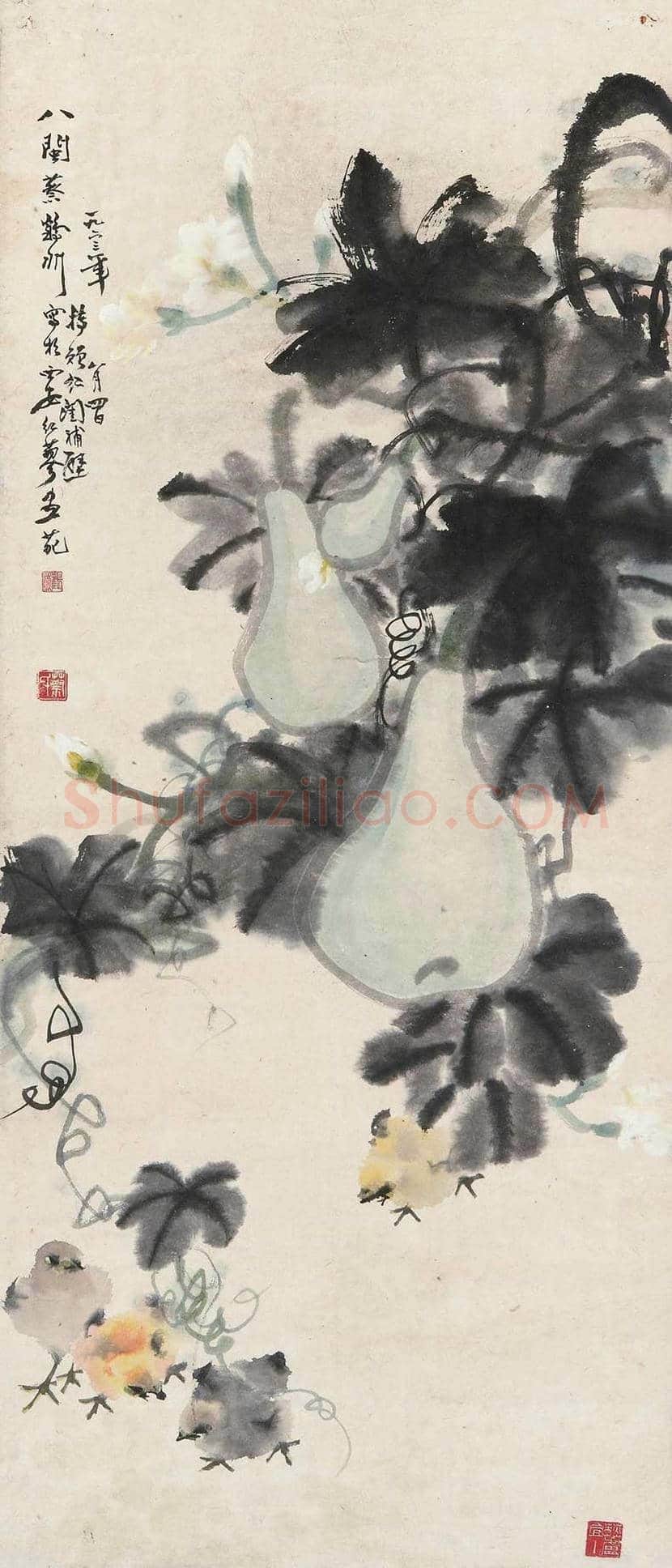 蔡鹤洲国画作品欣赏 | 书画常识