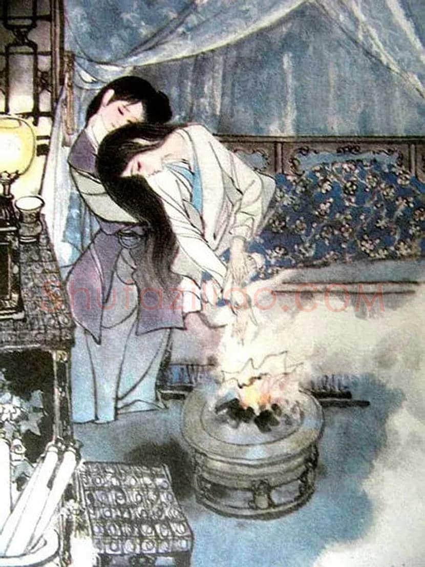 刘旦宅红楼梦插画欣赏 | 书画学堂
