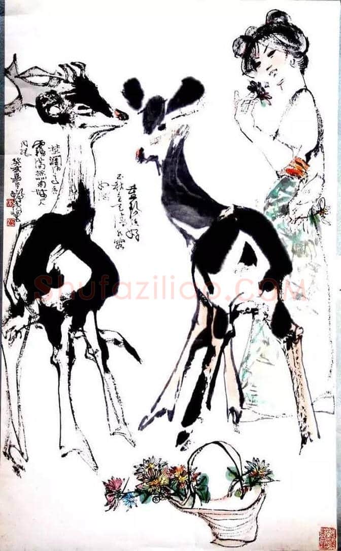 程十发最美人物画欣赏 | 书画知识