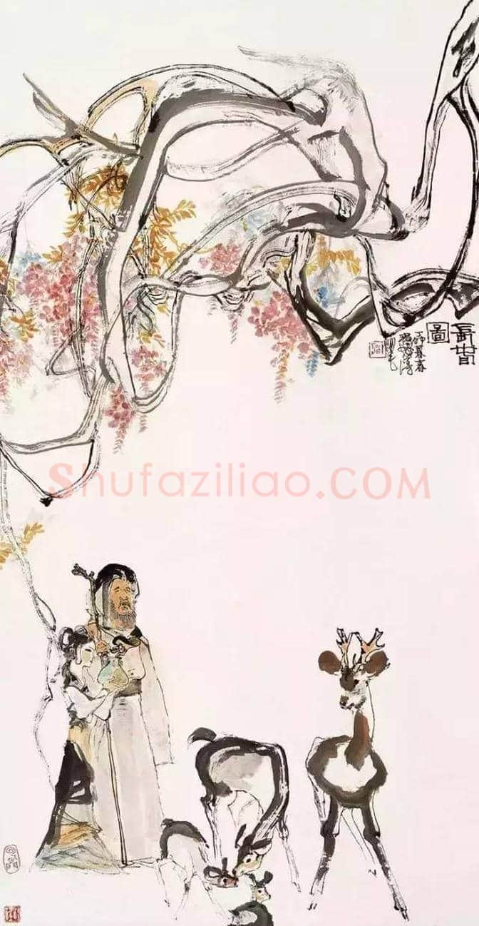 程十发最美人物画欣赏 | 书画知识