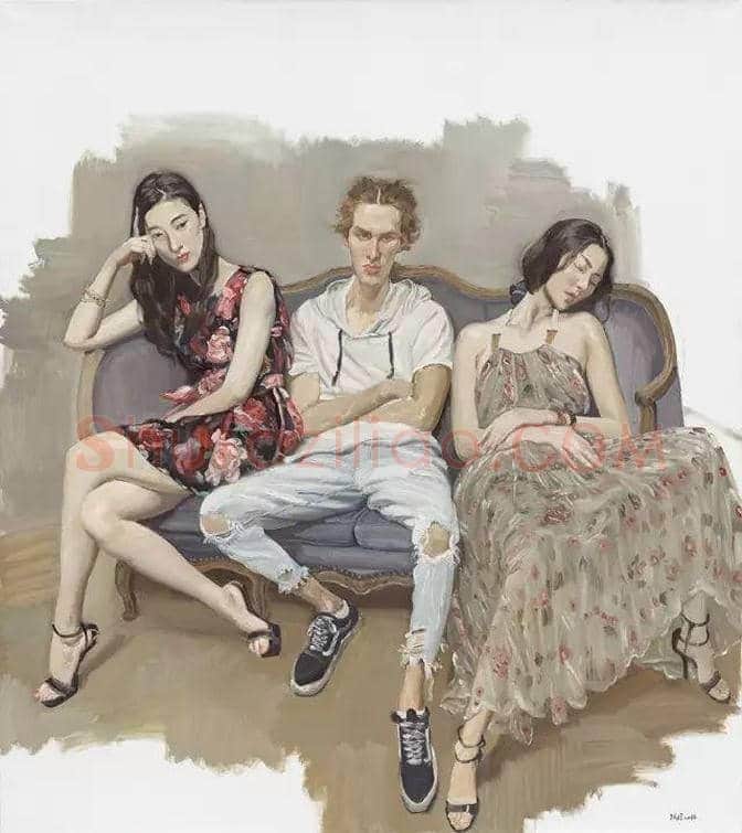 陈丹青作品:有一种优雅而朴素，睿智而率真的气质 | 书画百科