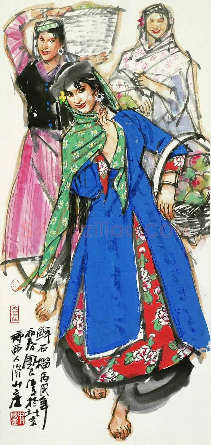 画僧史国良作品欣赏 | 书画知识