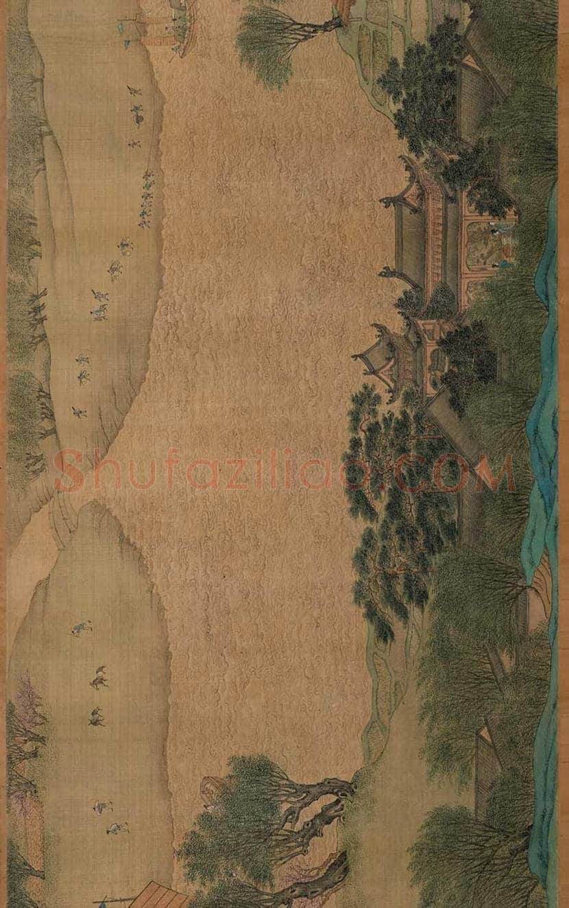仇英《清明上河图》 欣赏 | 著名国画图片