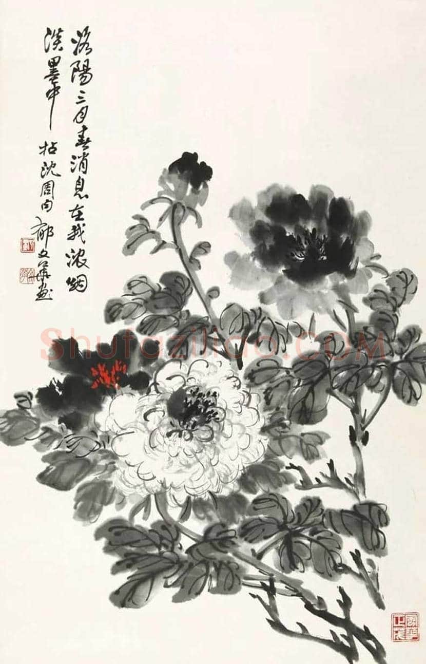 郁文华作品欣赏 | 书画资料