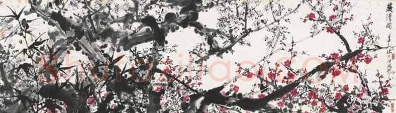 关山月最贵梅花作品都有哪些？ | 书画百科