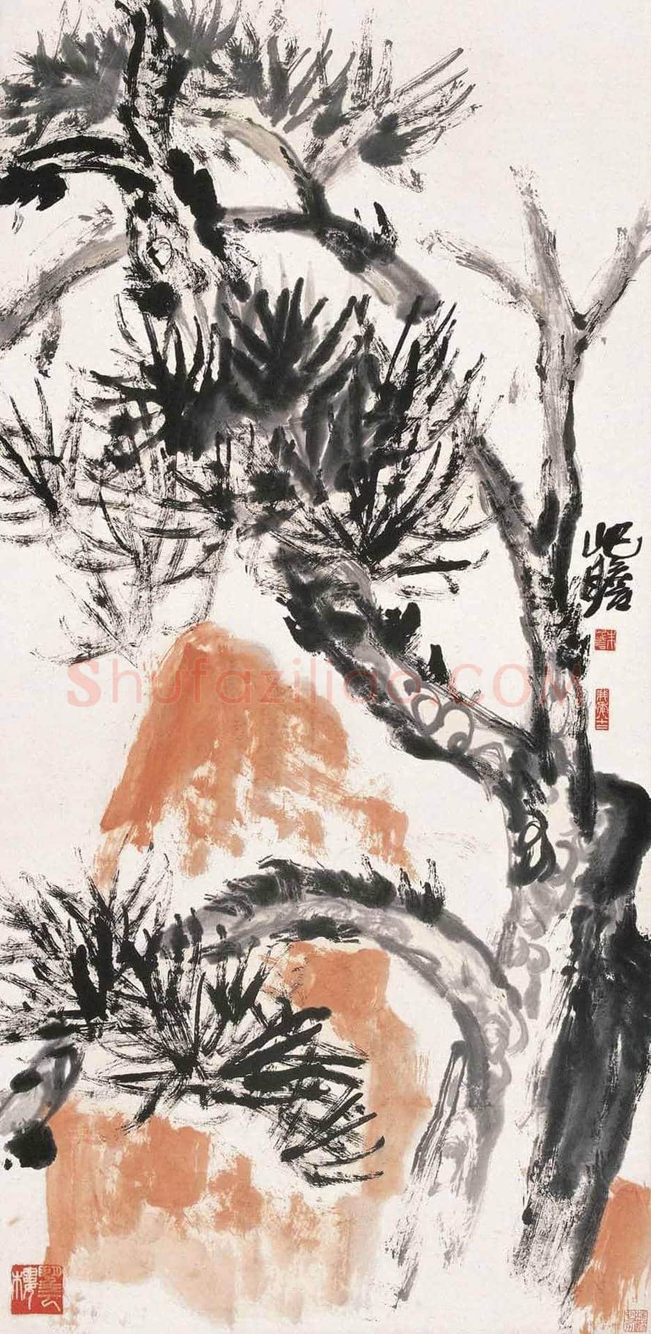 朱屺瞻国画作品欣赏 | 书画科普