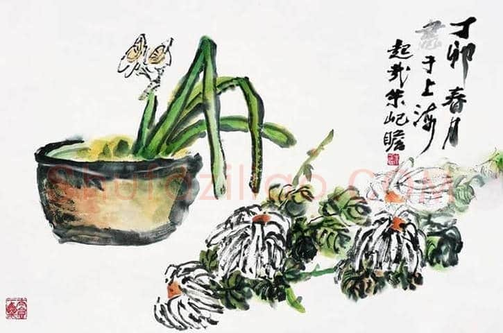 现代海上八大家及其作品欣赏 | 书画常识