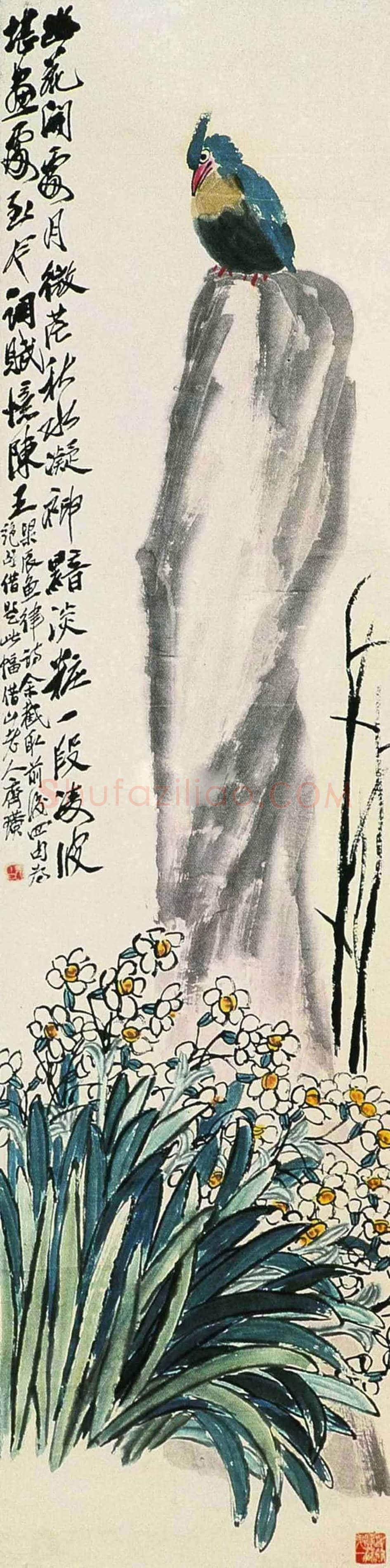 名家笔下的水仙,万种风情,尽在不言中! | 书画百科
