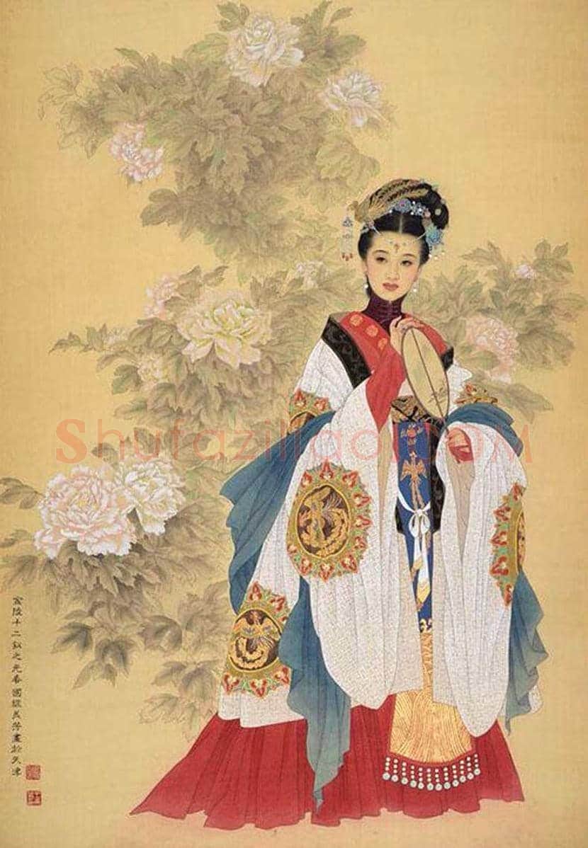 赵国经、王美芳工笔人物《金陵十二钗》欣赏 | 书画科普