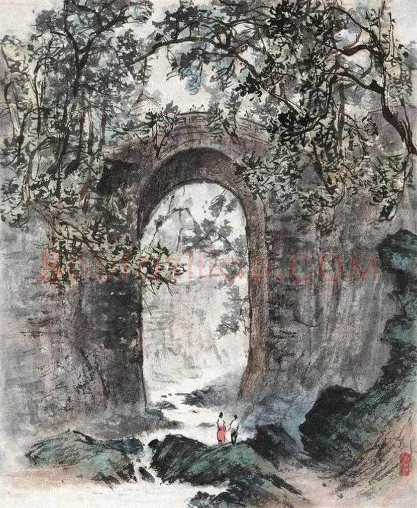 罗铭山水画作品欣赏 | 书画文摘